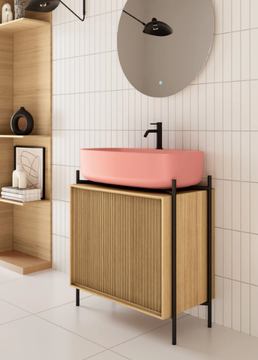 LAILA - Vanity unit with doors by Scarabeo Ceramiche - view 3